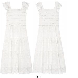 Sea daisy smocked dress